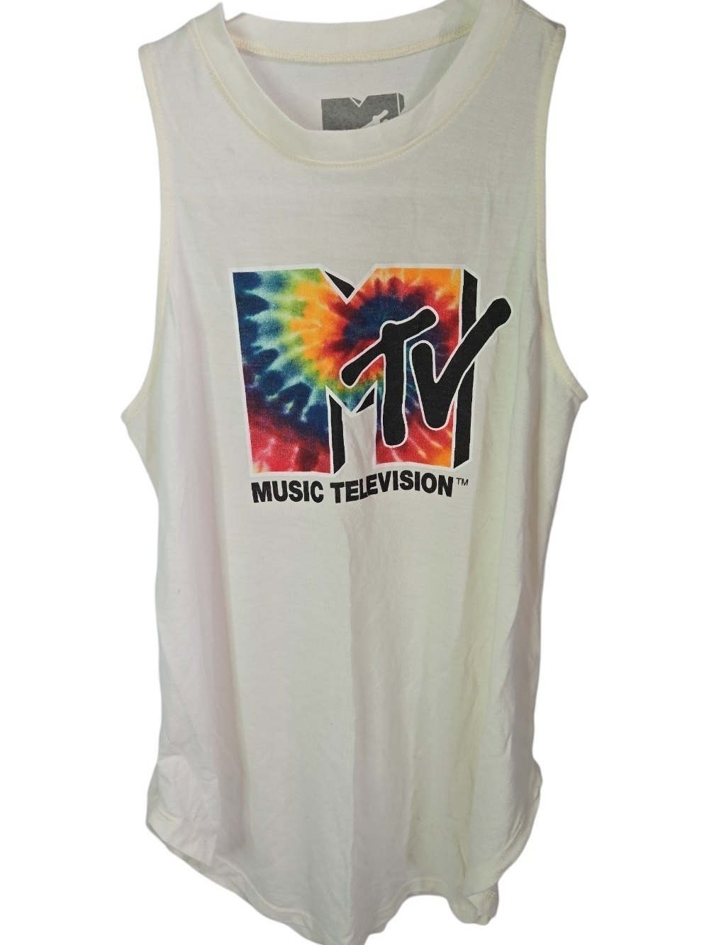 MTV Tie-Dye Logo Muscle Tank